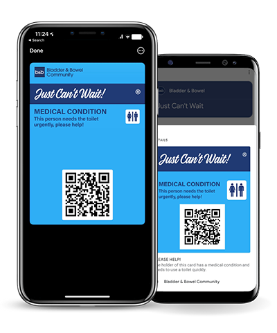 NEW JCW-11-400px Just Can't Wait Toilet Card