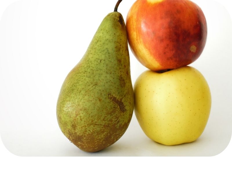 Apples and pears