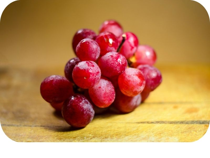Grapes for high fibre fruit