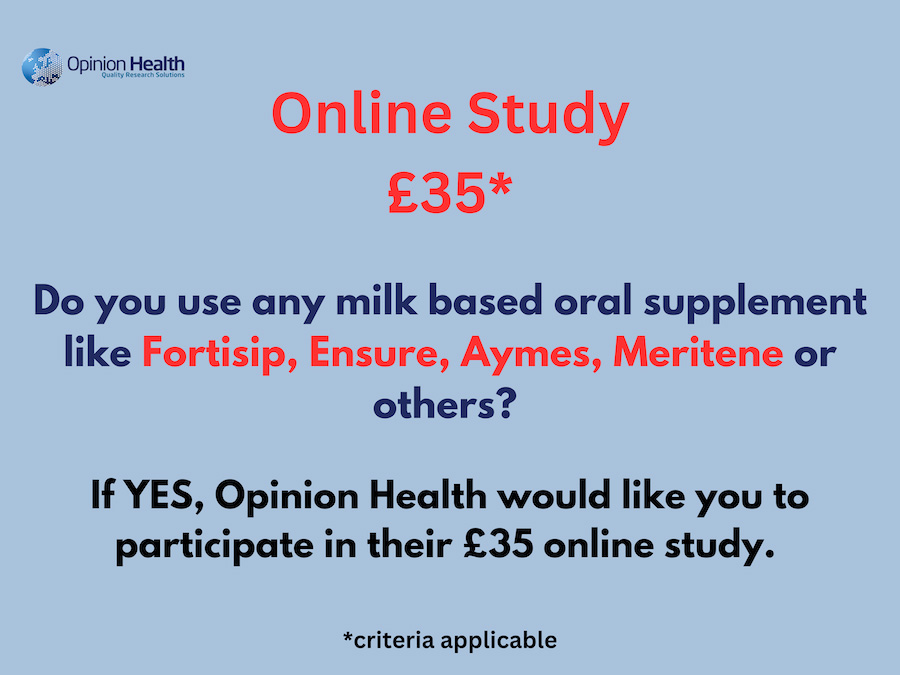 Opinion Health Survey Poster