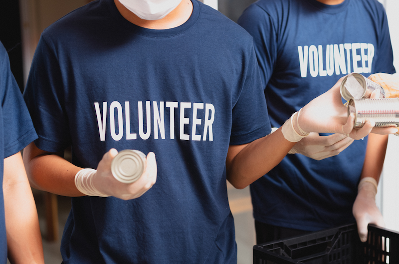 Connect through volunteering